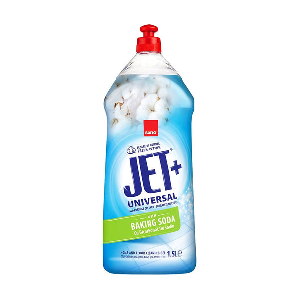 Jet+ Gel Bicarbonat pentru Curățenie Generală & Pardoseli
