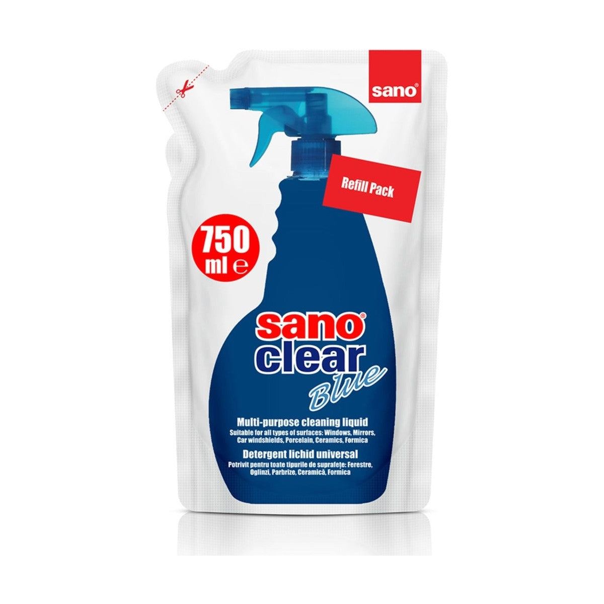 Sano Clear – Blue 750ml Refill