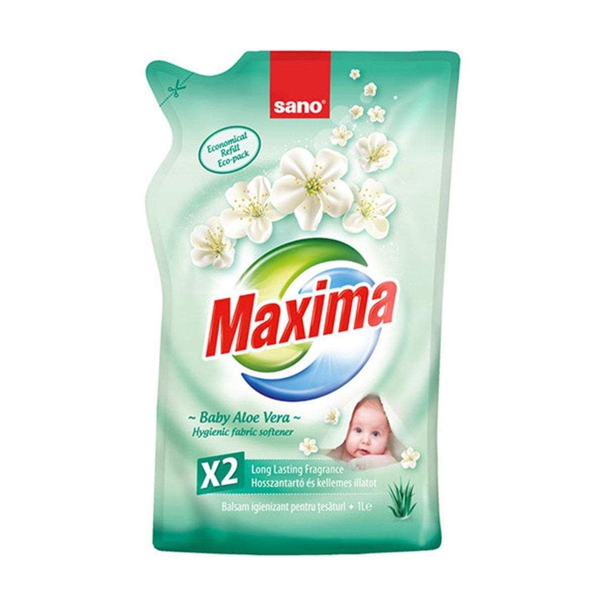 Sano Maxima Balsam Clasic – Aloe Vera 1L rezervă
