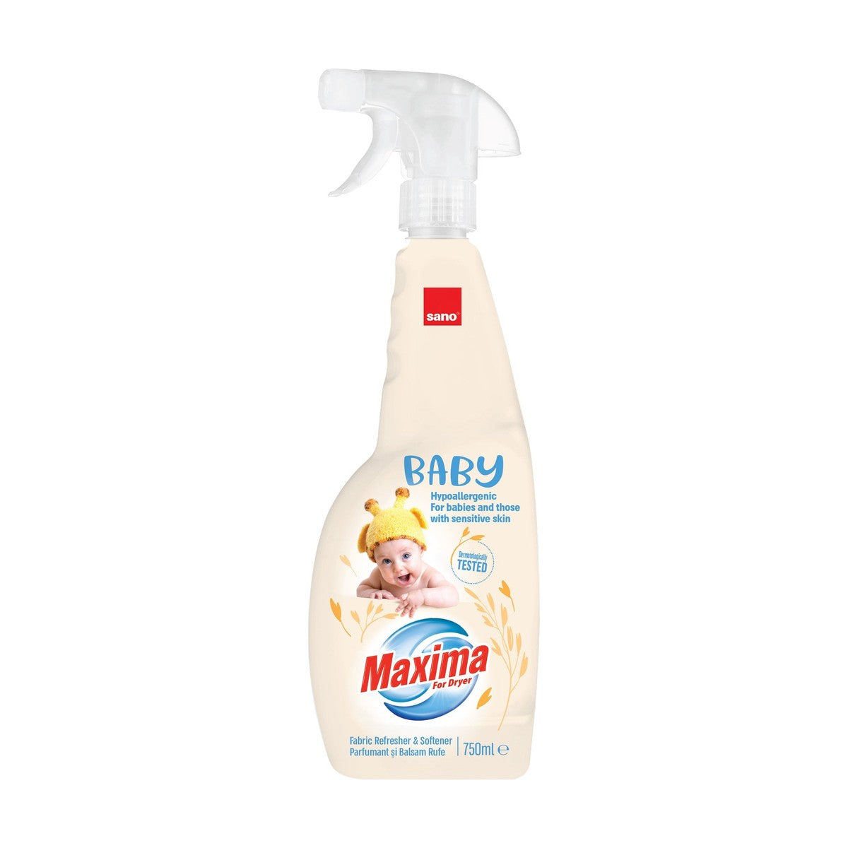 Sano Maxima Dryer Parfumant și Balsam – Baby Oat 750ml