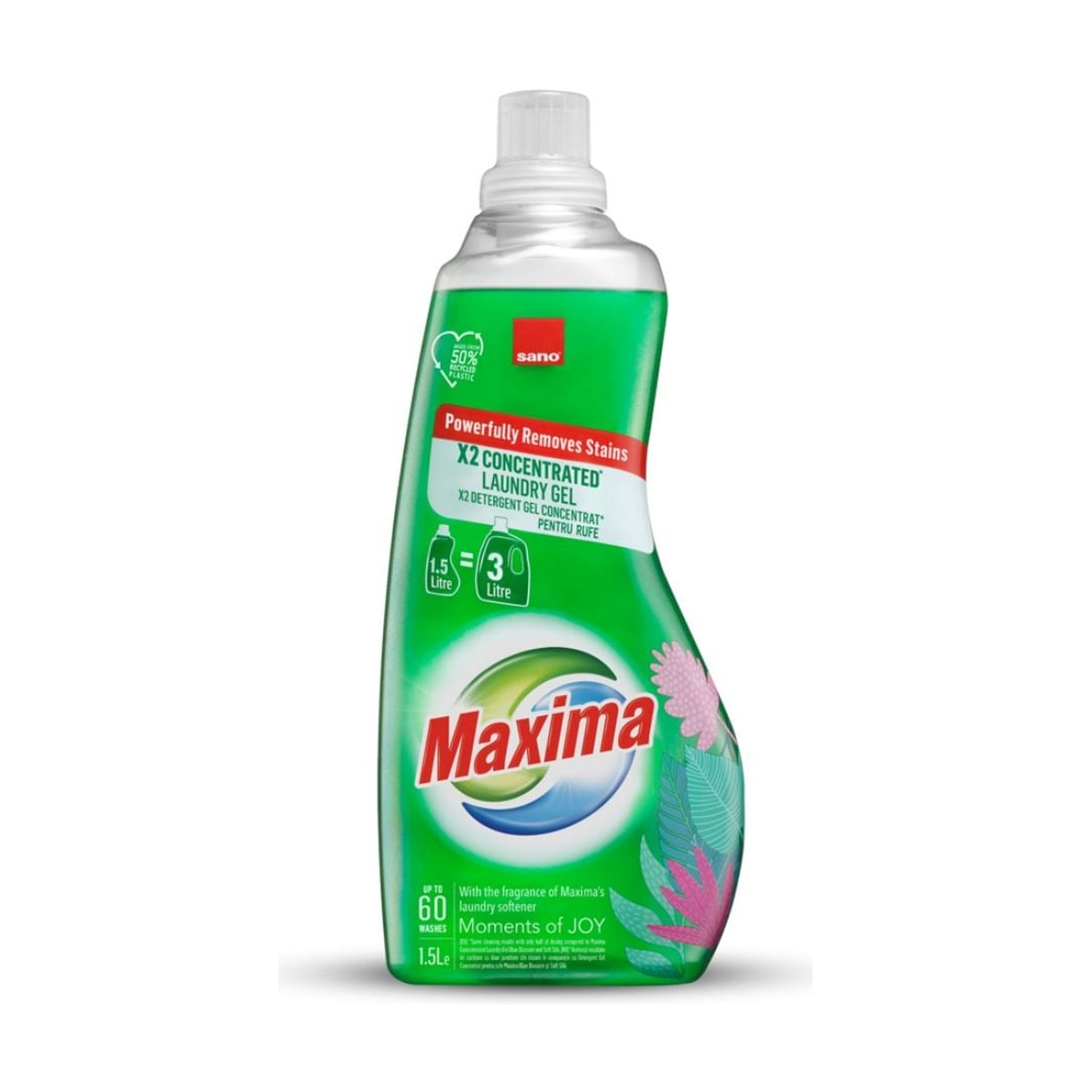 Sano Maxima Power Gel Dublu Concentrat – Moments of Joy 1.5L