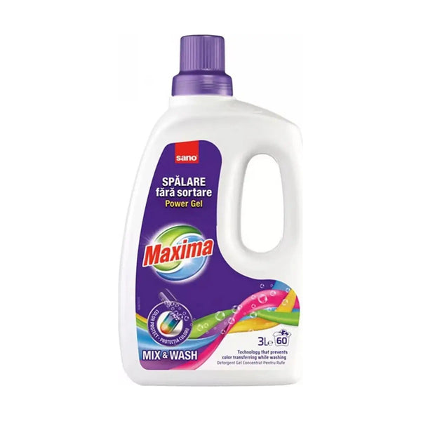 Sano Maxima Power Gel Mix&Wash – 3L