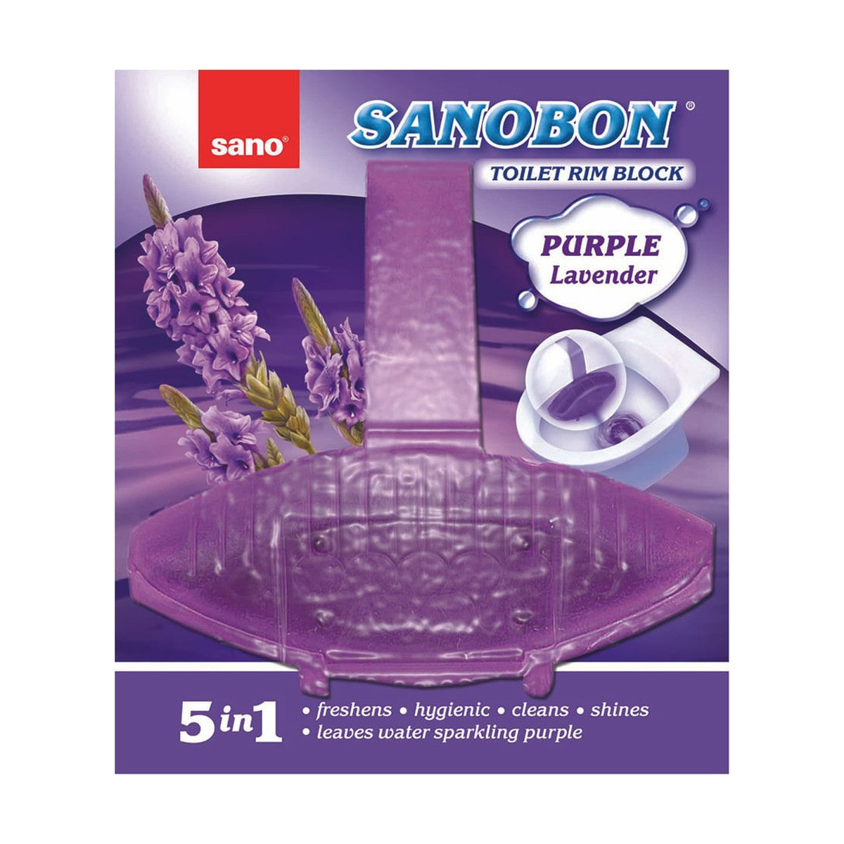 SanoBon Odorizant pentru Toaletă – Lavandă 55g